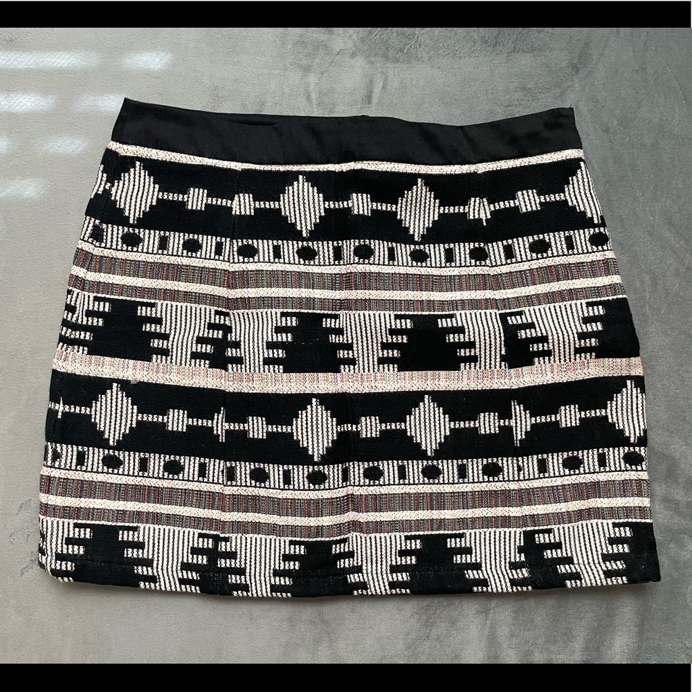 Gianni Bini tribal print mini shirt